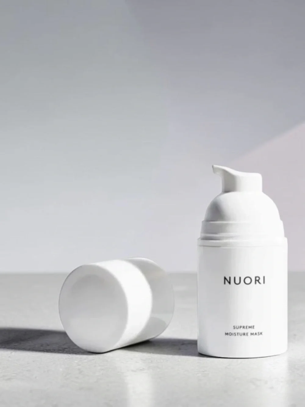Nuori Supreme Moisture Mask — White Hydrating Face Mask